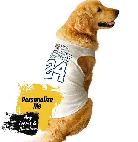 GRFR Name and Number - Personalized Custom Pet Tank Top - Main