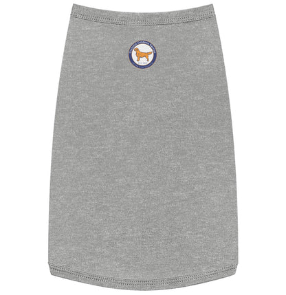 GGRLC Name and Number - Personalized Custom Pet Tank Top - Grey