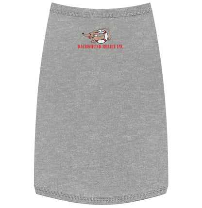 SCDR Name and Number - Personalized Custom Pet Tank Top - Grey