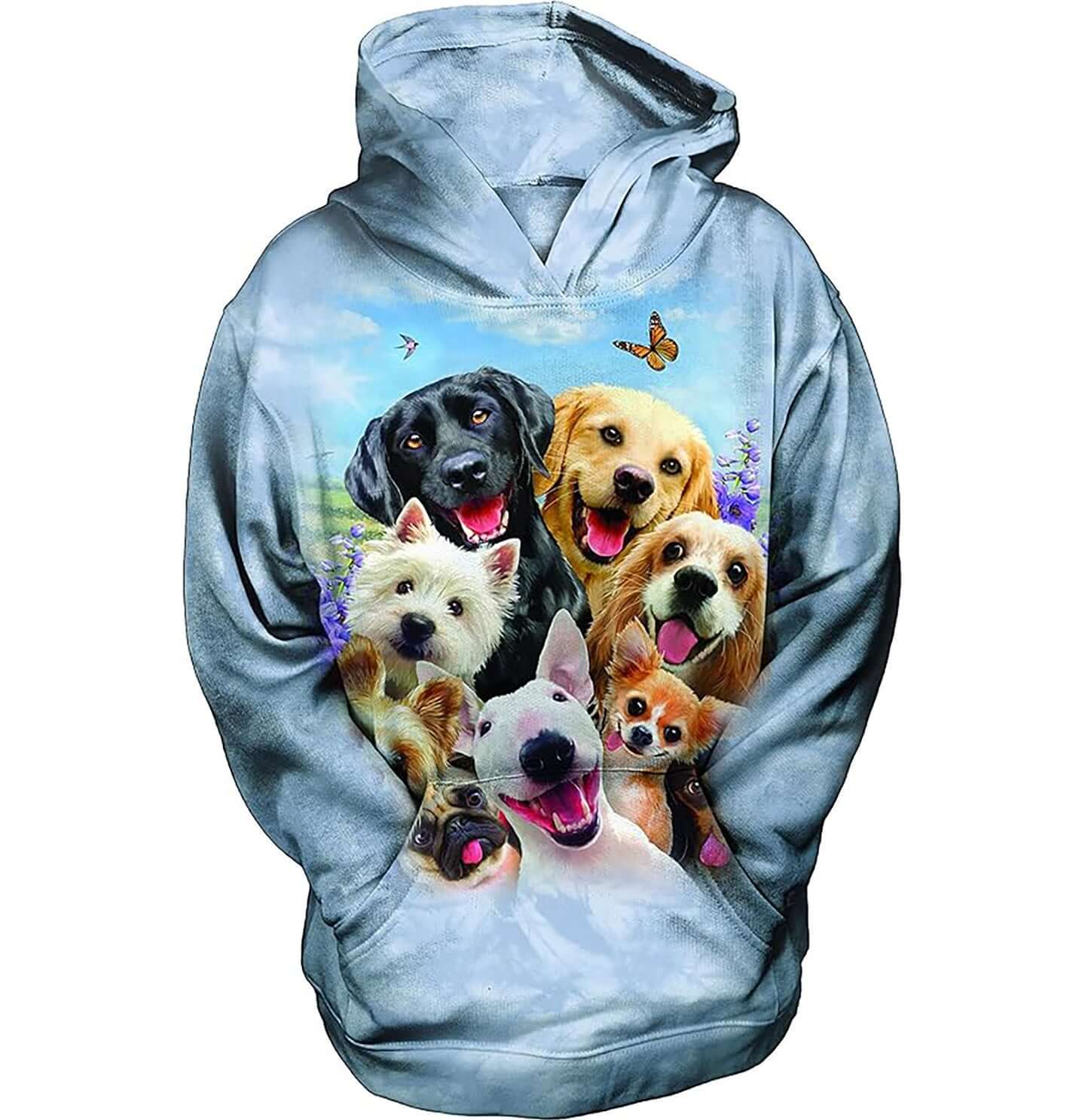 Dogs Selfie - Kids' Unisex Hoodie Sweatshirt