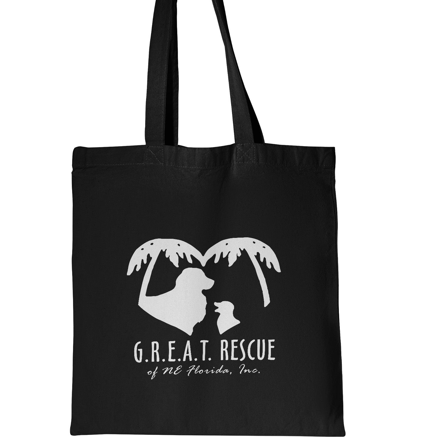 G.R.E.A.T. Rescue Logo - Cotton Canvas Tote