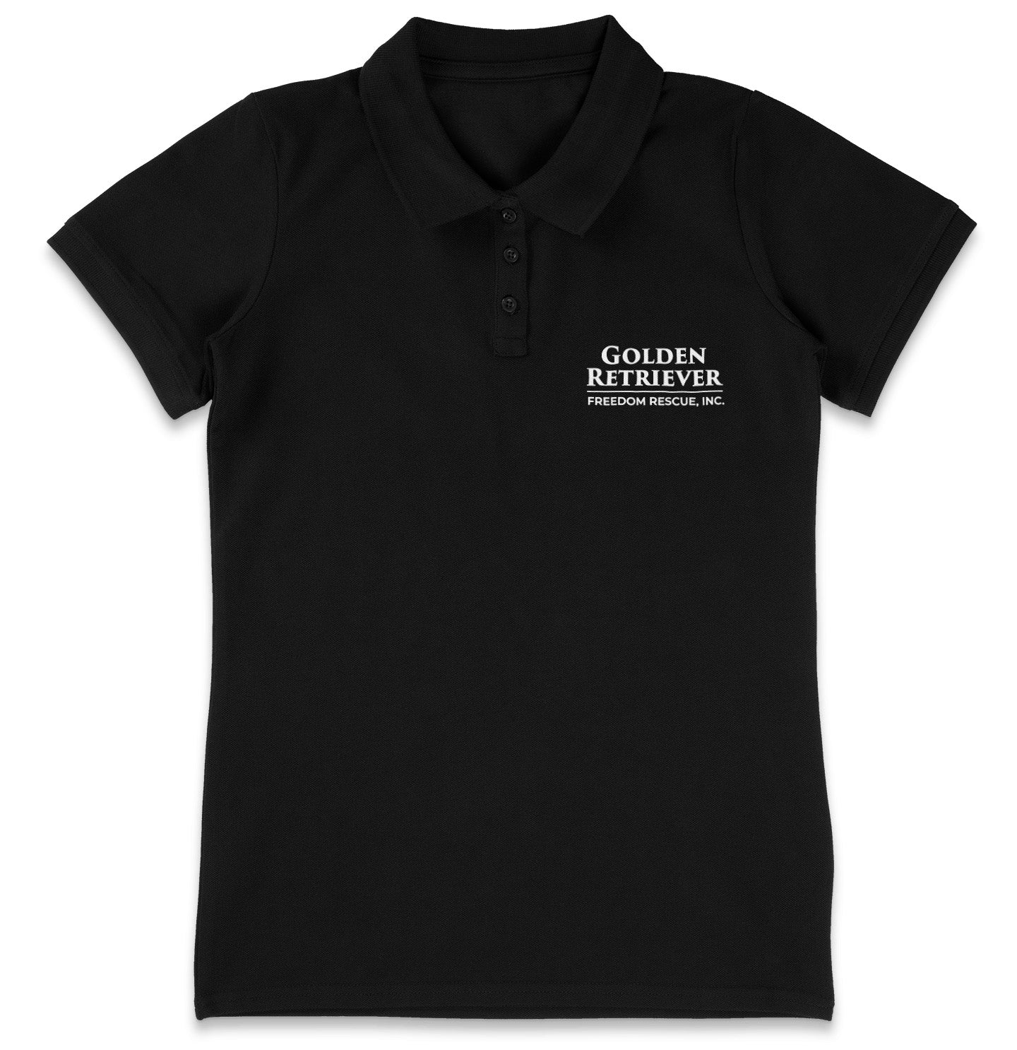 GRFR Text LC Logo - Women's Micro-Mesh Polo - Light Blue - 2X-Large - Charcoal