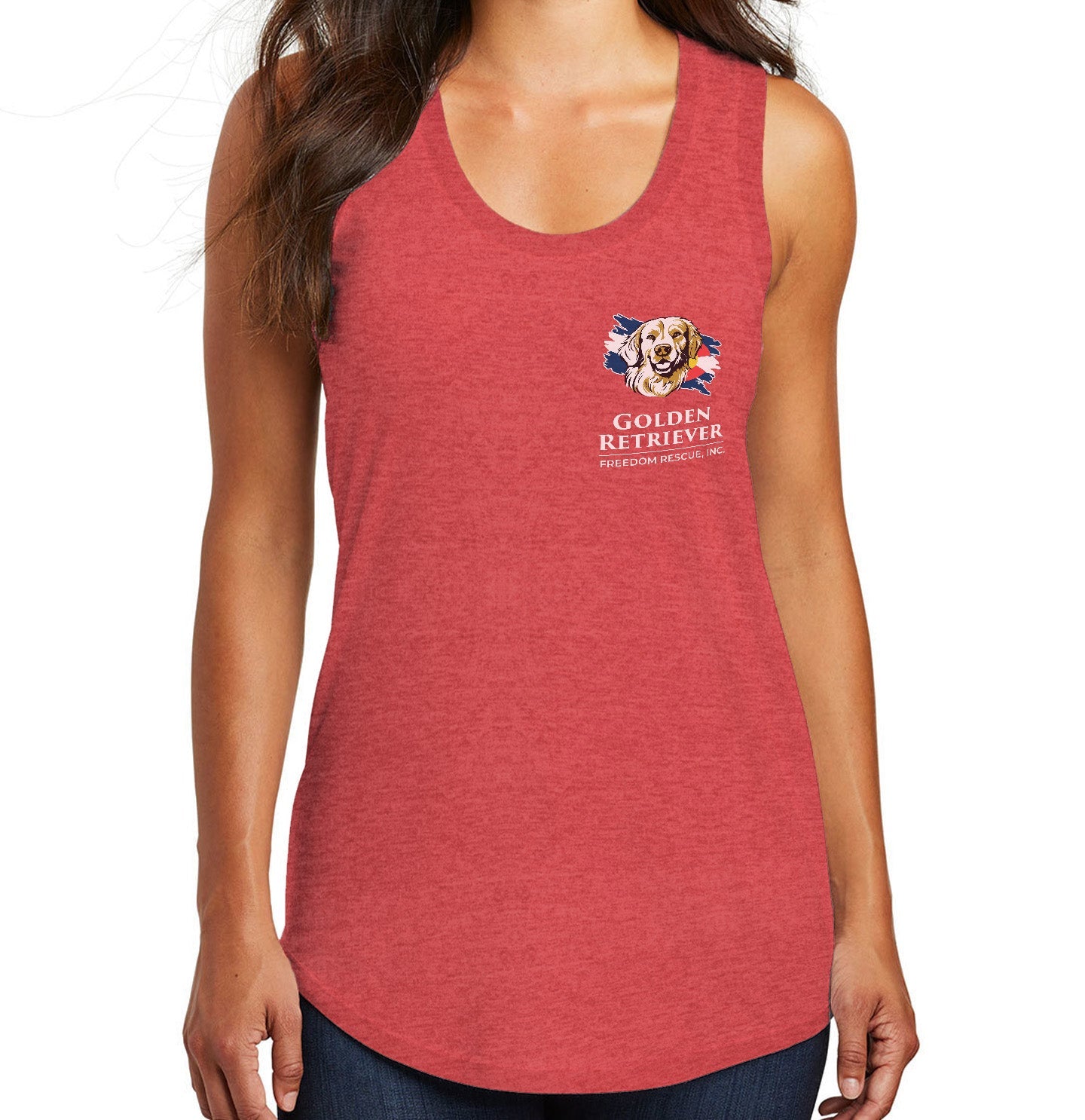 GRFR Main Logo Left Chest - Women's Tri-Blend T-Shirt