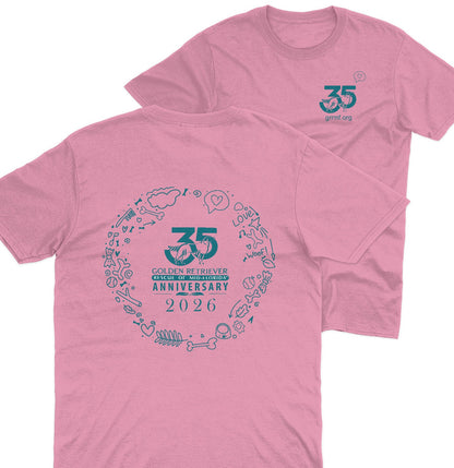 GRRMF Doodles - Adult Unisex T-Shirt - Grey - X-Large - Sizes