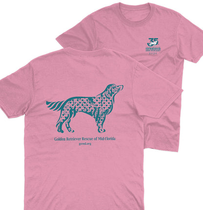 GRRMF Hearts - Adult Unisex T-Shirt - Grey - X-Large - Sizes