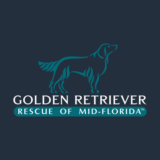 Golden Retriever Rescue of Mid-Florida LC Logo - Women's Micro-Mesh Polo - Light Blue - Large - Specs