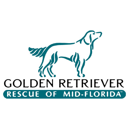 Golden Retriever Rescue of Mid-Florida Logo - Women's Tri-Blend Racerback Tank