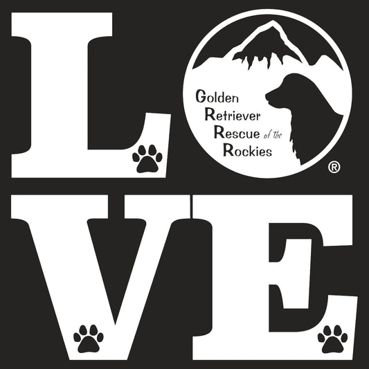 GRRR Big Love Logo - Women's Tri-Blend Racerback Tank