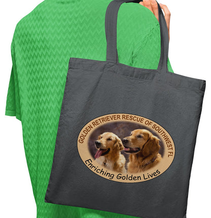 GRRSWF Enriching Golden Lives - Cotton Canvas Tote