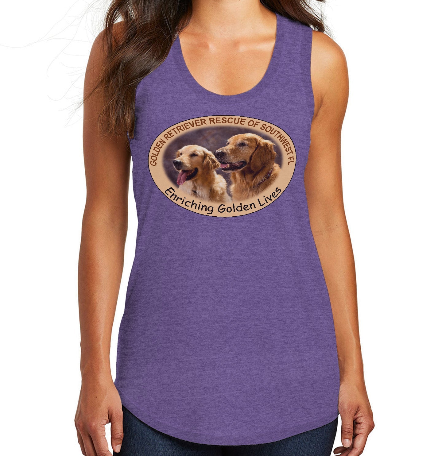 GRRSWF Enriching Golden Lives - Women's Tri-Blend T-Shirt