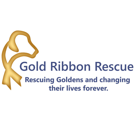 Gold Ribbon Logo - Pet bowl