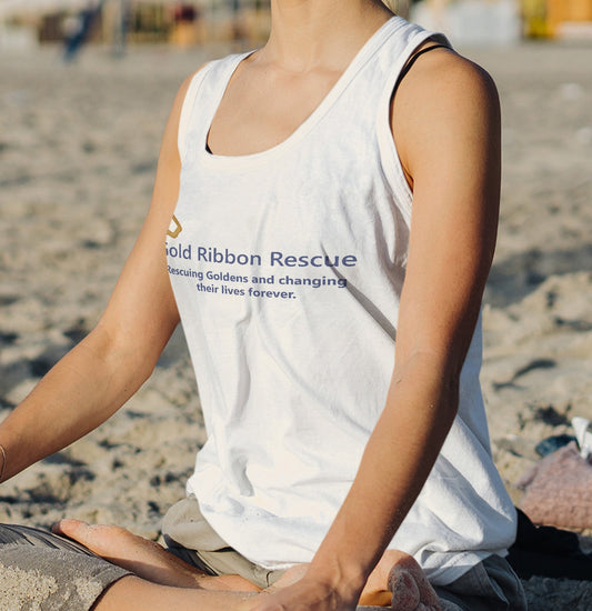 Gold Ribbon Logo - Women's Tri-Blend T-Shirt