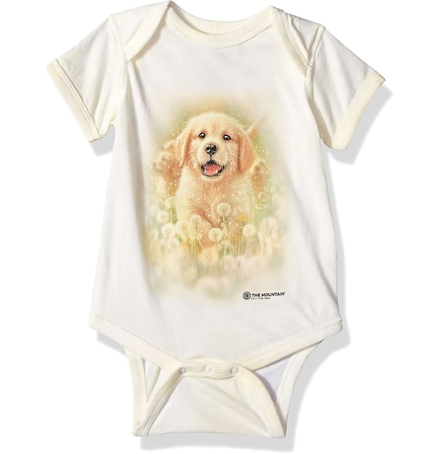 Golden Puppy - Baby Onesie