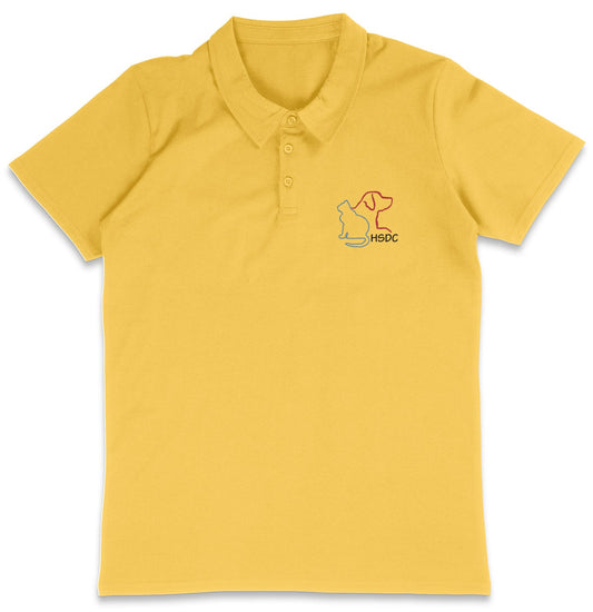 HSDC LC Logo - Adult Micro-Mesh Polo - Grey - Medium - Graphic