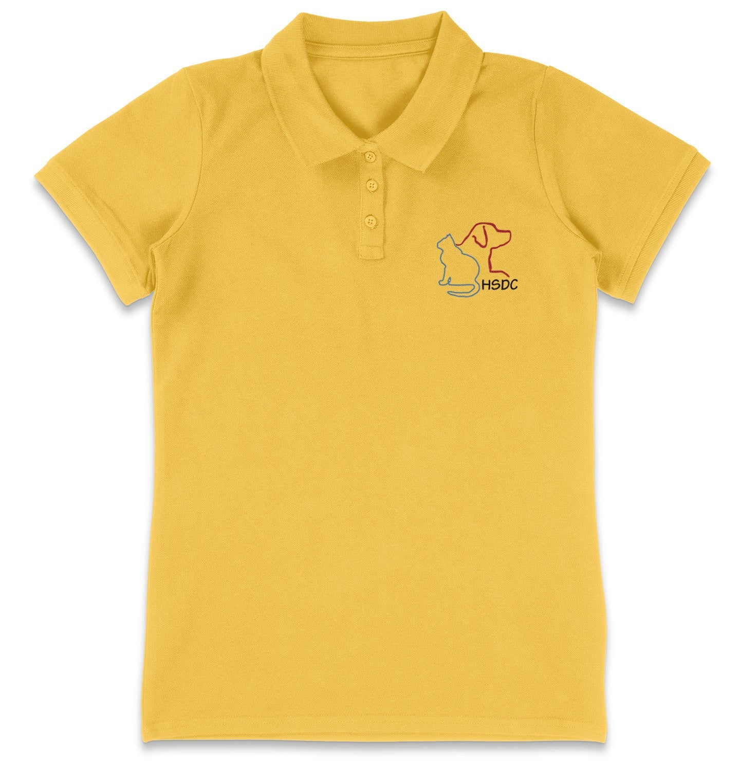 HSDC LC Logo - Women's Micro-Mesh Polo - Grey - 2X-Large - White
