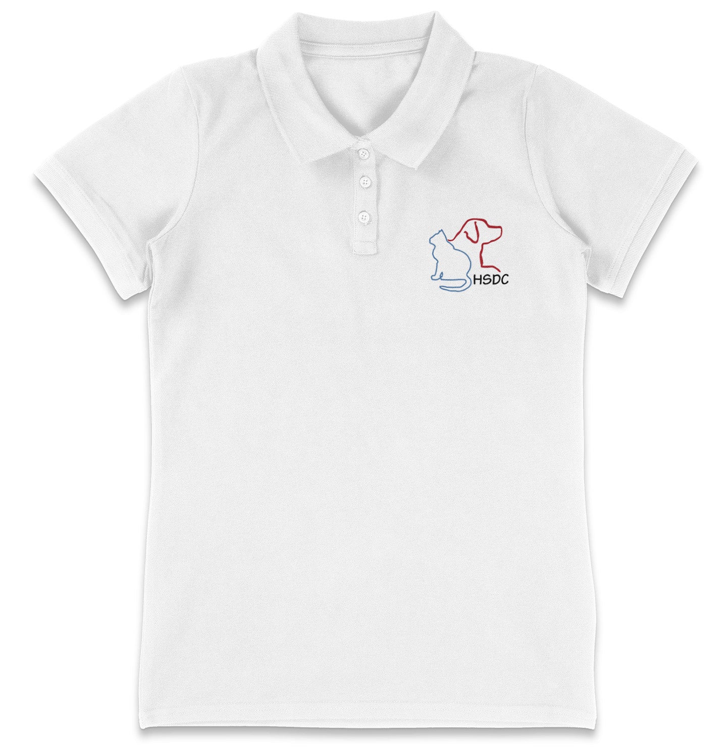 HSDC LC Logo - Women's Micro-Mesh Polo - Grey - Medium - Graphic