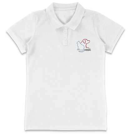 HSDC LC Logo - Women's Micro-Mesh Polo - Grey - Medium - Graphic