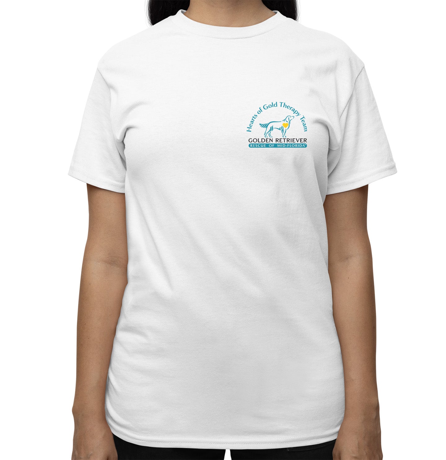 Hearts of Gold Left Chest Logo (Coordinators) - Adult Unisex T-Shirt