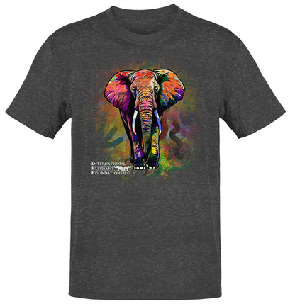 IEF Funky Elephant - Adult Unisex T-Shirt