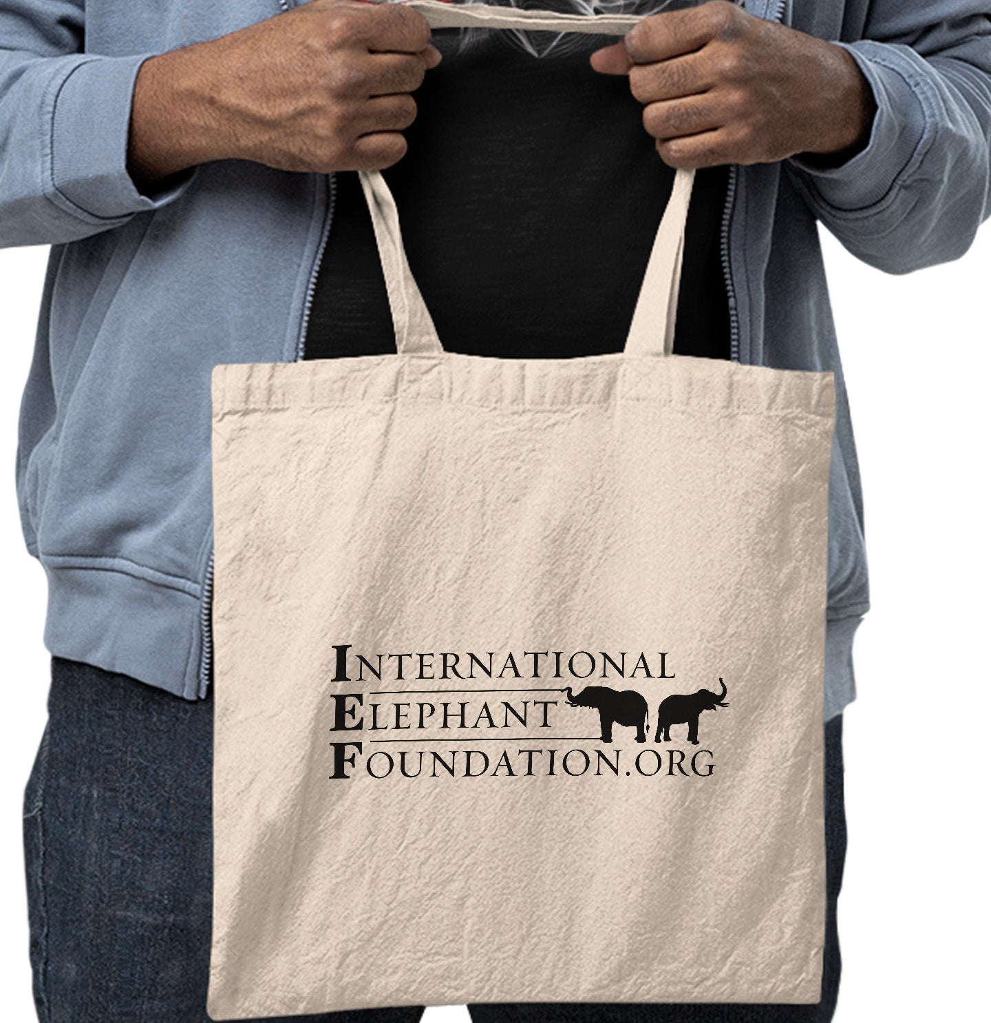 IEF Logo - Cotton Canvas Tote