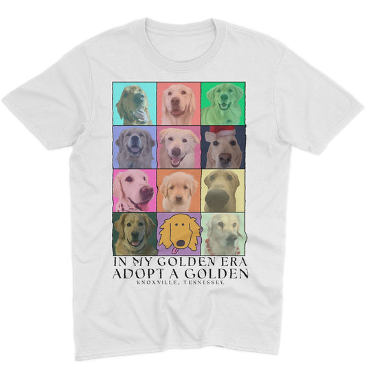 In My Golden Era - Adult Unisex T-Shirt - White - Large - Specs