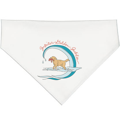 Jupiter Golden Jubilee - Personalized Custom Polyester Dog Bandana