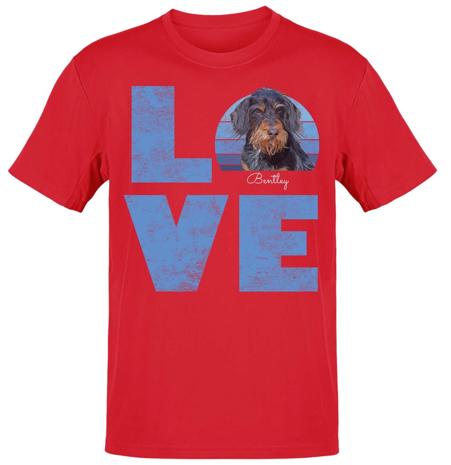 Big Love Pet Photo - Personalized Custom Adult Unisex T-Shirt