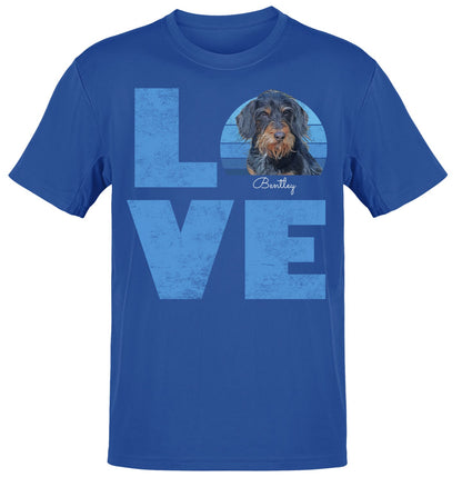 Big Love Pet Photo - Personalized Custom Adult Unisex T-Shirt