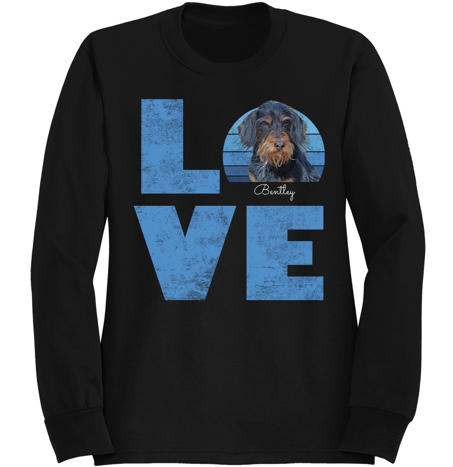 Big Love Pet Photo - Personalized Custom Adult Unisex Crewneck Sweatshirt