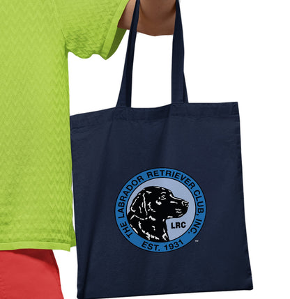 LRC Full Front Blue Logo - Cotton Canvas Tote