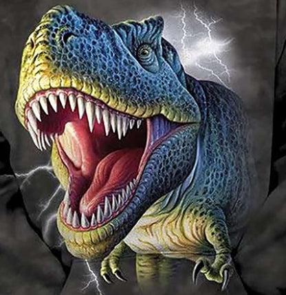 Lightning Rex - Kids' Unisex Hoodie Sweatshirt