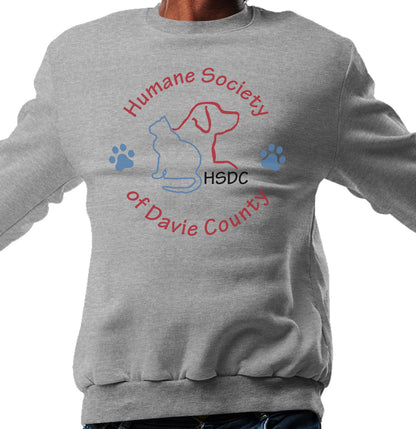 HSDC Circle Logo - Adult Unisex Crewneck Sweatshirt