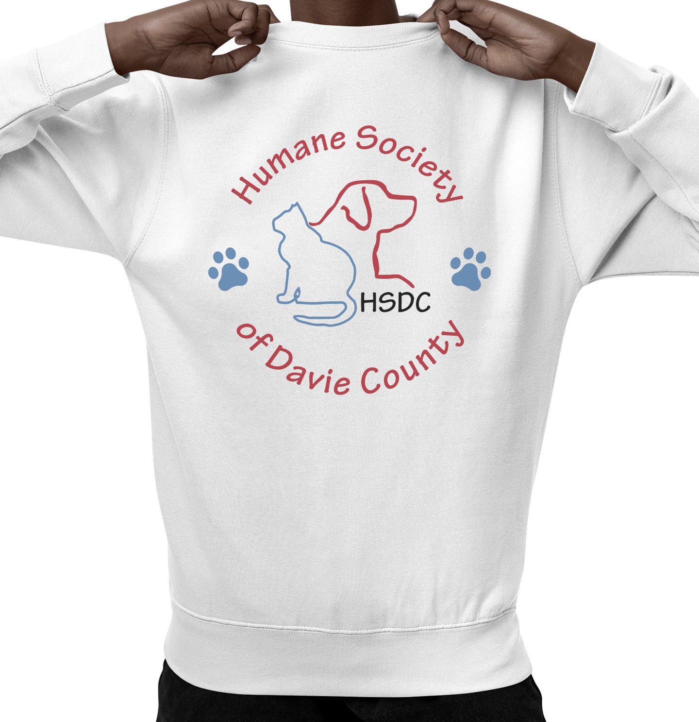 HSDC Circle Logo - Adult Unisex Crewneck Sweatshirt