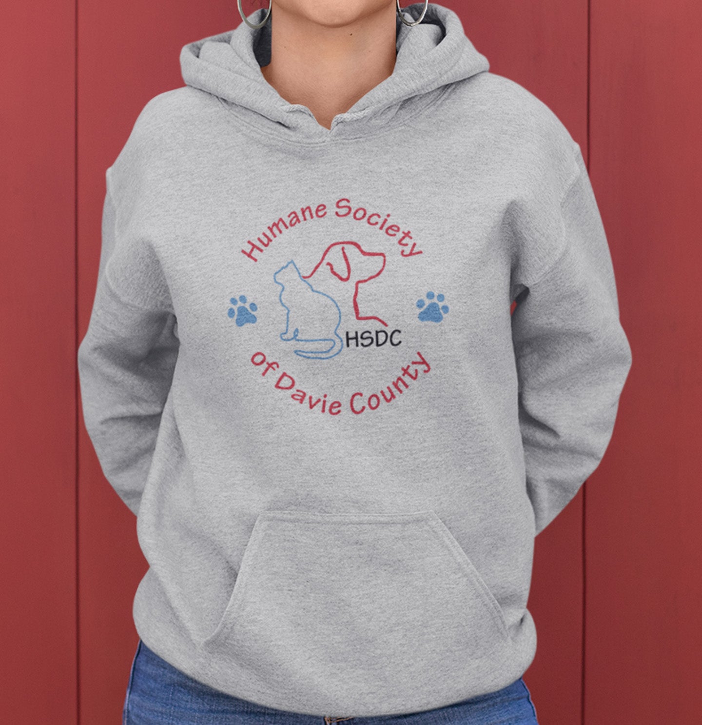 HSDC Circle Logo - Adult Unisex Hoodie Sweatshirt