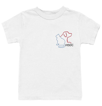 HSDC Left Chest Logo - Kids' Unisex T-Shirt - White