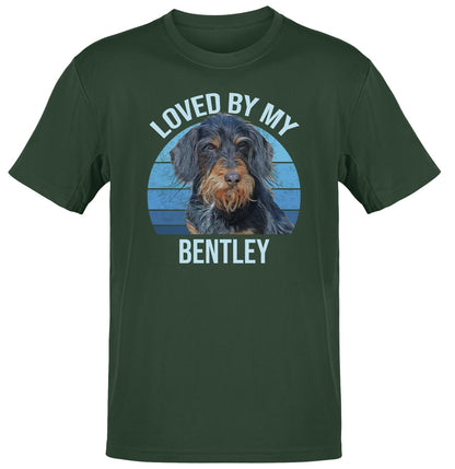 Loved By My Pet - Personalized Custom Adult Unisex T-Shirt