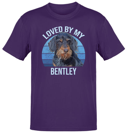 Loved By My Pet - Personalized Custom Adult Unisex T-Shirt