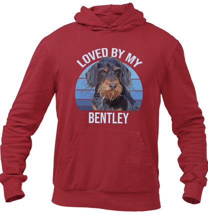 Loved By My Pet - Personalized Custom Adult Unisex Hoodie Sweatshirt