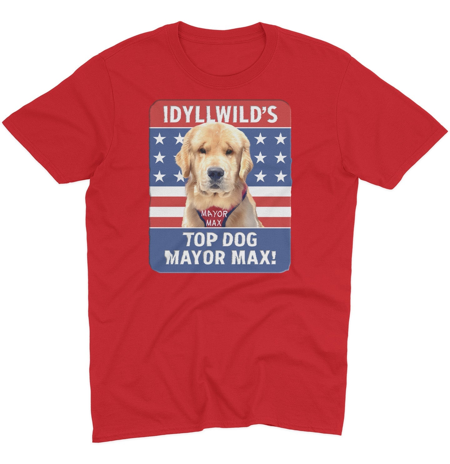 Idyllwild's Top Dog - Adult Unisex T-Shirt - Grey - X-Large - Sizes