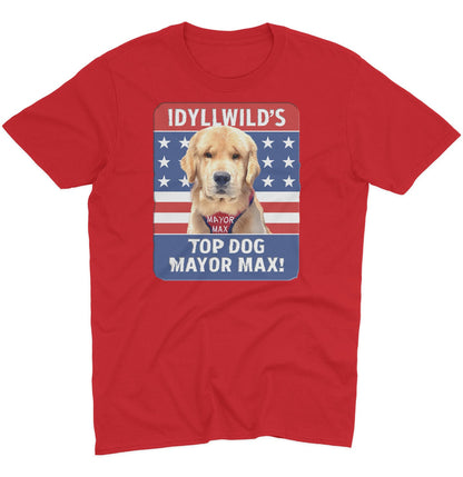 Idyllwild's Top Dog - Adult Unisex T-Shirt - Grey - X-Large - Sizes