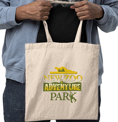 NEW Zoo and Adventure Park Logo - Cotton Canvas Tote