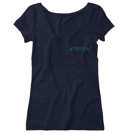 PCHS Left Chest Logo - Women's V-Neck T-Shirt