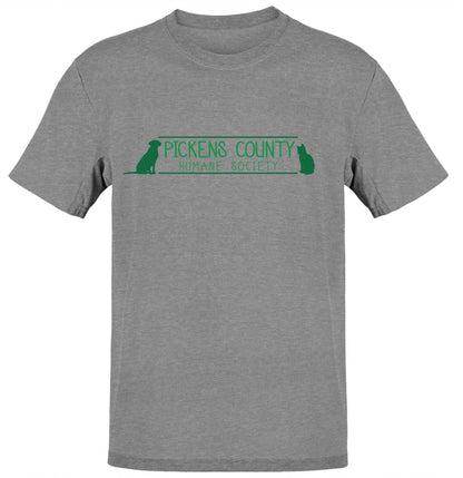 PCHS Logo - Adult Unisex T-Shirt - Grey