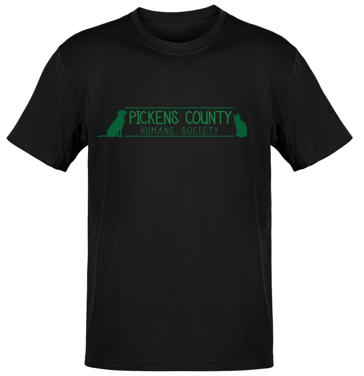 PCHS Logo - Adult Unisex T-Shirt - Black