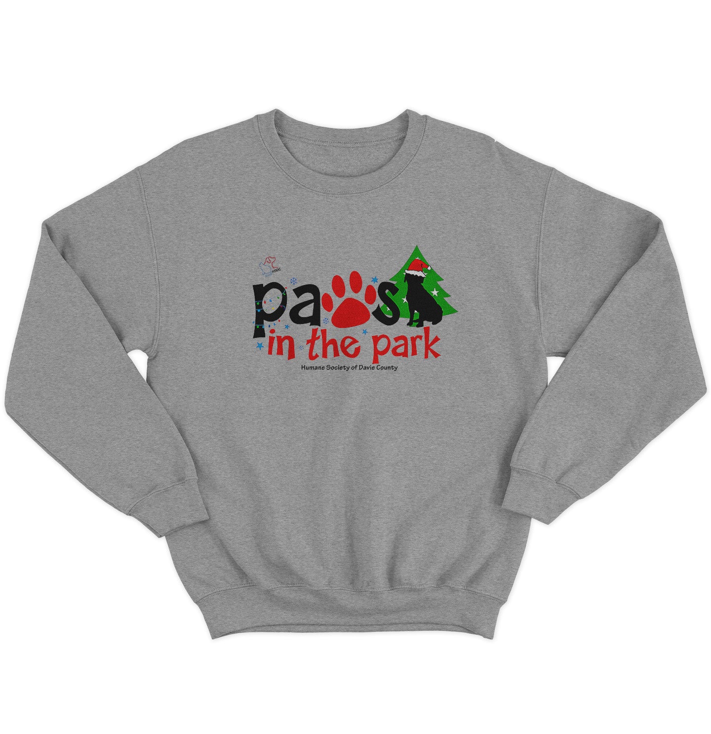 Paws in the Park 2025 - Adult Unisex Crewneck Sweatshirt
