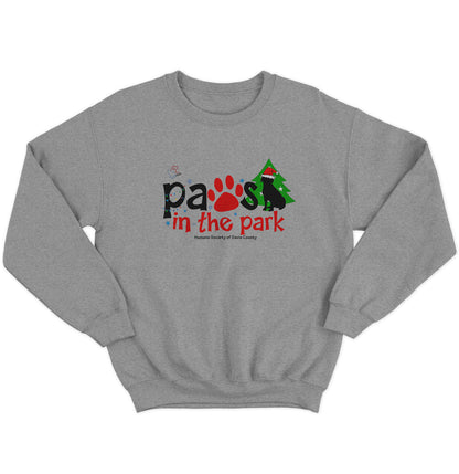 Paws in the Park 2025 - Adult Unisex Crewneck Sweatshirt