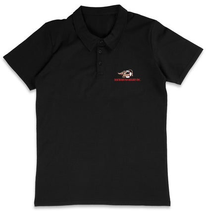 So Cal Dachshund Relief LC Logo - Adult Micro-Mesh Polo - Light Blue - X-Large - Sizes