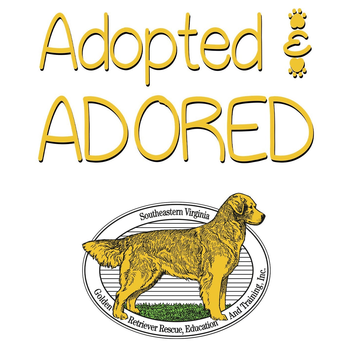 Adopted and Adored SEVA GRREAT - Pet Tank Top - Graphic