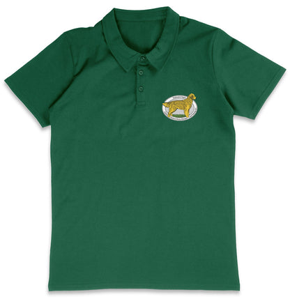 SEVA GRREAT LC Logo - Adult Micro-Mesh Polo - Maroon - Small - Forest Green