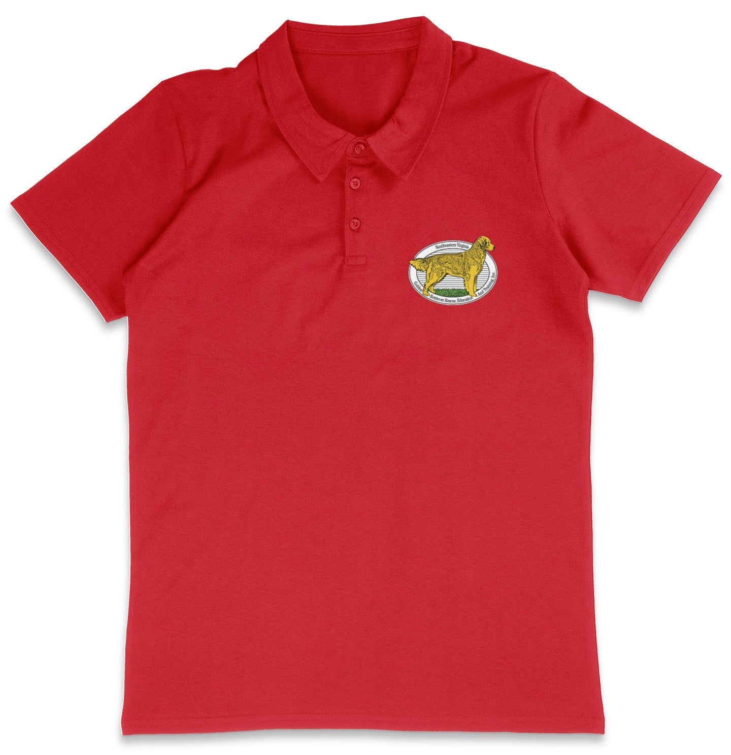 SEVA GRREAT LC Logo - Adult Micro-Mesh Polo - Maroon - X-Large - Red